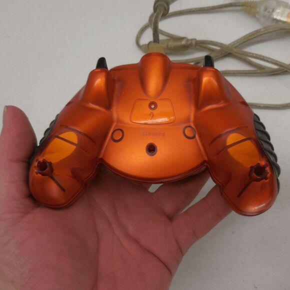 OG Xbox Madcatz Microcon Controller Orange for Original Xbox Tested and working - Picture 3 of 4